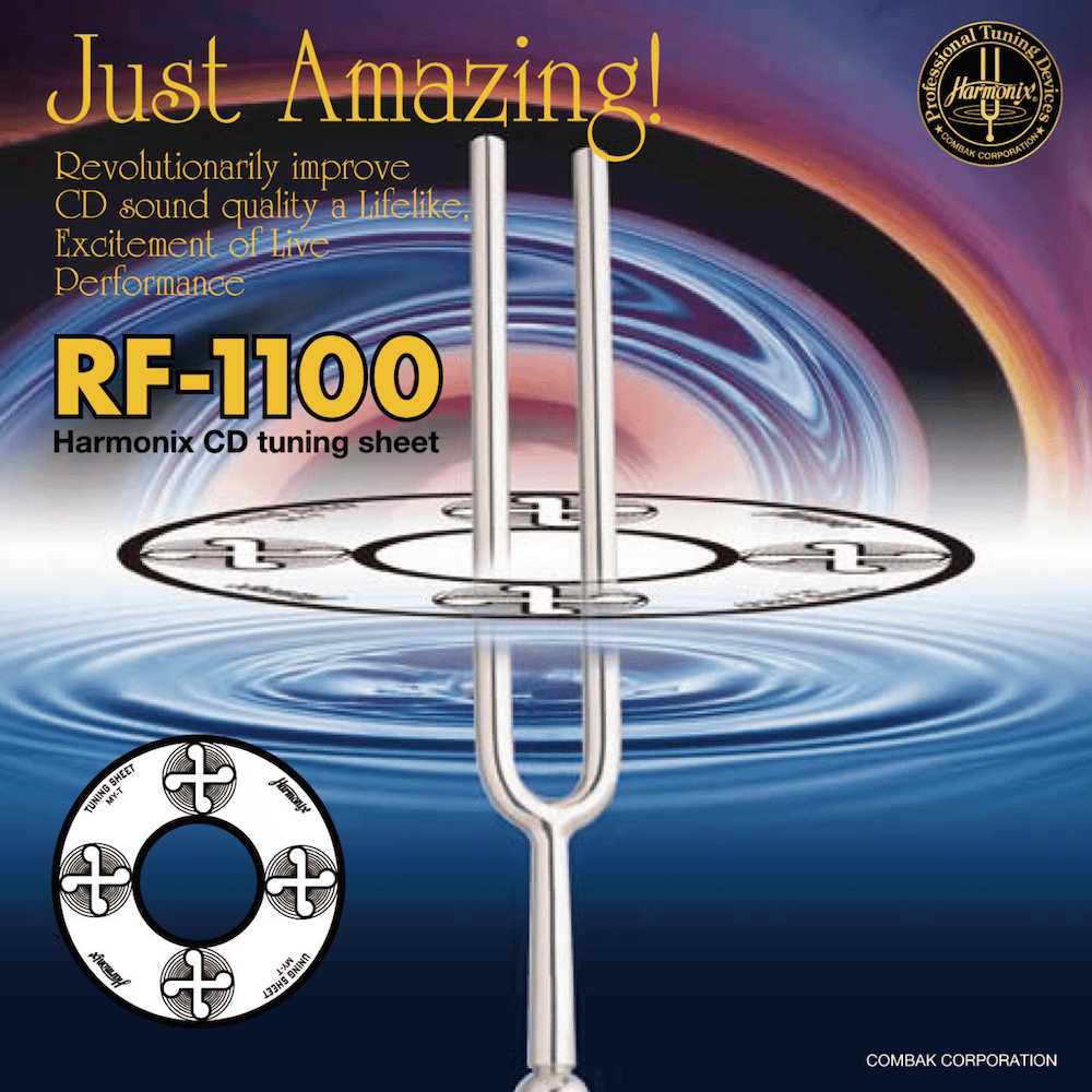 Harmonix RF-1100 CD Tuning Sheet